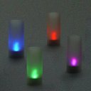 Magic Blow On / Blow Off Heatless Electronic Candle Set of 4