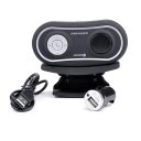 Bluetooth Handsfree Car Kit Speaker for mobile phones dual connection black