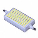 60-LED R7S 5050 SMD Flood Light Bulb Warm White AC 110V 6W 118mm High Quality