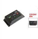 10A 12V/24V Auto Switch Solar Charge Controller Regulator for PV system