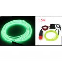 1.5M 4.9Ft EL Wire Vehicle Truck Neon Lime Green Glow Light w 1M Car Charger