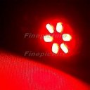 20X Red 6 SMD LED 194 168 T10 Car Light Bulb Lamp 3020