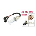 35W 8000K AC 12V Motorcycle Motorbike HID Xenon H4 Headlight Bulb