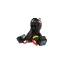 Motorcycle Bike H4-3 Bulb Lamp Xenon HID Conversion Kit Relay Harness