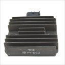 YHC-SH678A-12 Universal Motorcycle Body & Frame Plastic Rectifier Voltage Regulator - Black