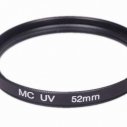 Ultra-Violet UV Camera Filter Multi Coated Lens High Light Transmittance