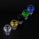 Fashionable Crystal Glass Sparkle Handle Knobs For Cabinet Cupboard Door Drawer