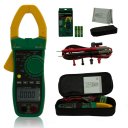 MASTECH MS2138R TRUE RMS AC / DC Current / Capacitance / Hz Clamp Meter - Black + Green (0~1000A)