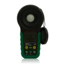 MASTECH MS6612 Digital Lux Meter Illuminometer Light Meter Foot Candle Auto Range Peak 200000 Lux