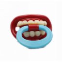 Baby Funny Teether Orthodontic Nipple Soother Food Grade ABS Novelty