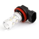 H11 60W 12 LEDs Headlight Foglight Light Bulb White for Car Truck