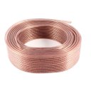 Replacement Speaker Horn Copper Tone 2 Wired Coil Cable 85M Length for Car