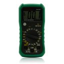 MASTECH MS8239B Pocket Digital Multimeter w/ Battery Test - Black + Green