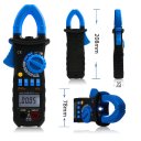 auto range 4000 digital ac/dc clamp meter/cap/hz/calmp light/with backlight