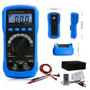 auto range mini digital multimeter with backlight/temp