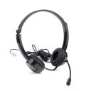 Danyin 3.5mm Stereo Headset Clear Sound with Microphone for PC Phone Ultrabook DT-326