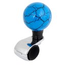 Blue Ball Shaped Car Power Handle Steering Wheel Suicide Spinner Aid Knob