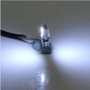 T5 Circuit Board 12V SMD 5050 2 LEDs White Light Bulbs for Car Instrument/Reading/Side Marker Lamp (