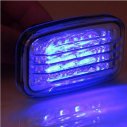 Pair of H-L102 12-LED Blue Light External Corner Side Lamp for Toyota DC 12V 1W Car Auto LED Light