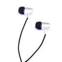 3.5mm Fabric In-ear Type Earphone Super Bass with Skull Image