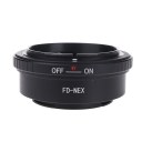 Canon FD Lens Mount SONY  NEX3/NEX5 NEX Black Camera Adapter Ring FD-NEX