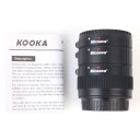 Camera 12mm 20mm 36mm KOOKA KK-C68P AF Macro Extension Tube Set 