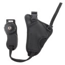 MQ-HS2 Universal Leather Digital/SLR Camera Wrist Strap Hand Grip Black