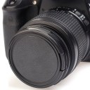 DC SLR DSLR camera DV Canon Nikon 58mm Plastic Snap on Front Lens Cap Cover 
