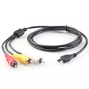 Sony Handycam Camcorder 5 ft VMC-15MR2 A/V Audio Video Adapter Convert Cable 