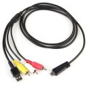 sony vmc-md3 DSC-TX7 TX5 w320 w350 w380 w390 FA USB+AV data av cable 2 in 1 