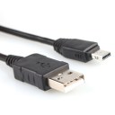 USB Data Cable For Casio 12P EX-FH20 S12 Z18 Z19 Z75 Z80 Z265 Z85 ZS10 Z410