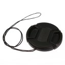 52mm Center Pinch Snap Front Cap For Sony Canon Nikon SLR Camera Lens Filters