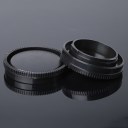 Camera Body + Rear Lens Cap Cover For Sony E-Mount NEX-3 5 6 7 5R 5T a6000 Grey