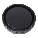 Camera Body + Rear Lens Cap Cover For Sony E-Mount NEX-3 5 6 7 5R 5T a6000 Grey