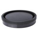 Camera Body + Rear Lens Cap Cover For Sony E-Mount NEX-3 5 6 7 5R 5T a6000 Grey