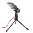 SF666 computer Microphone mic microphone with stand Black Color
