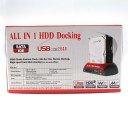 Dual Hard Disk HDD External Hard Drive Docking Station SATA IDE USB 2.0 2.5"