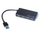5Gbps Hi-Speed 4 Port 3.0 USB Hub For PC Notebook computer Splitter Adapter