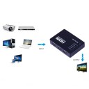 5 Port 1080p HDMI Switch Switcher Selector Splitter Hub iR Remote For HDTV