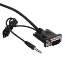 HDTV VGA + audio to full HD 1080P HDMI video converter box converter adapter 