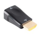 HDMI to VGA with Audio Cable HDMI to VGA Adapter Male To Female 1080p