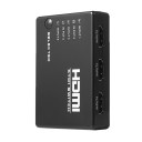 5 Port 1080P Video HDMI Switch Switcher Splitter For HDTV PS3 DVD with IR Remote