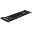 Wireless Keyboard 2.4Ghz Waterproof Flexible Silicone soft Rubber PC/Laptop