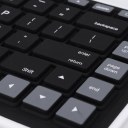 Mini Waterproof Wireless Folding Soft Bluetooth Keyboard Keypads For Tablet PC