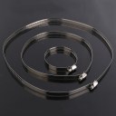 12inch Stainless Steel Hoop Hose/Ducting Clamps lights - 1 Pcs Hydroponic Duct Hoop