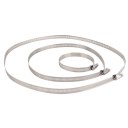 4"inch Stainless Steel Hoop Hose/Ducting Clamps lights - 1 Pcs Hydroponic Duct Hoop