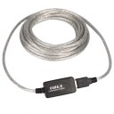5M Silver USB Extension Line Cable Quality USB2.0 Adapter Fast Speed