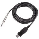 Professional Guitar to PC USB Link Recording Cable Lead Adaptor 3 Meter
