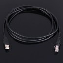 USB2.0 A Male to RJ45 USB Cable Black Scanner USB Cable 2M