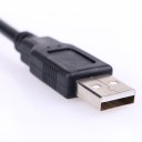 USB2.0 A Male to RJ45 USB Cable Black Scanner USB Cable 2M
